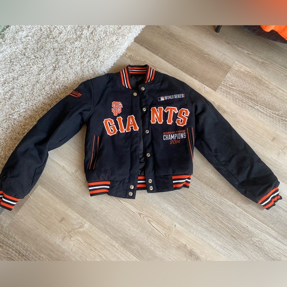 Reversible SF Giants Bomber Jacket - Picture 6 of 8
